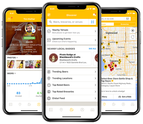 Untappd Mobile App and Website